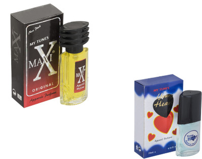 

Carrolite set of 2 Maxi Red-Younge Heart Blue Eau de Parfum - 20 ml(For Men & Women)