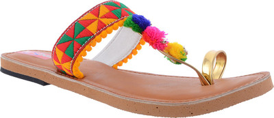 

AirSoon Women Gold Flats