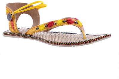 

AirSoon Women Yellow Flats