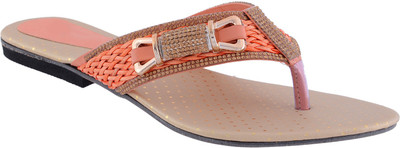 

AirSoon Women Peach Flats