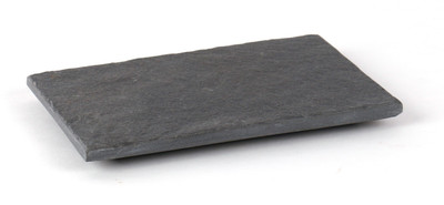 

Organic Home Black Slate Soap Dish(Black)