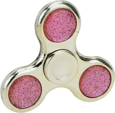 

AVMART New Disgner Fidget spinner(Silver, Pink)