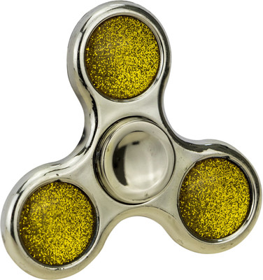 

AVMART New Disgner Fidget spinner(Silver, Yellow)