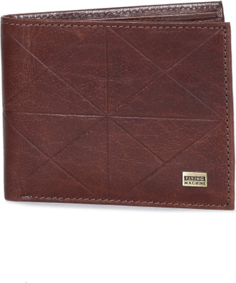 

Flying Machine Men Brown Genuine Leather Wallet(4 Card Slots)