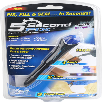 

Three Secondz Liquid Plastic Welding Tool(Set of 1, Black)