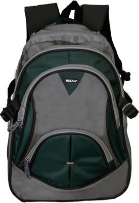 

Ideal Advert 30 L Laptop Backpack(Grey), Cyan;grey