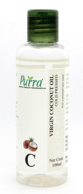 

Purra Virgin Coconut Oil ( Cold Pressed ) for Hair Growth, Face, Body & Skin -100 ML(100 ml)