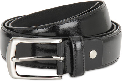 

Woods Men Formal Black Genuine Leather Belt