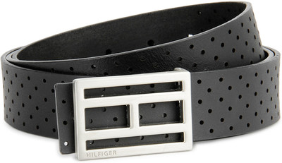 

Tommy Hilfiger Men Casual Black Genuine Leather Belt