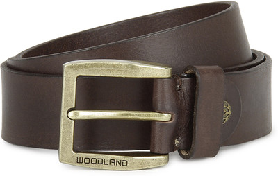 

Woodland Men Casual Brown Genuine Leather Belt