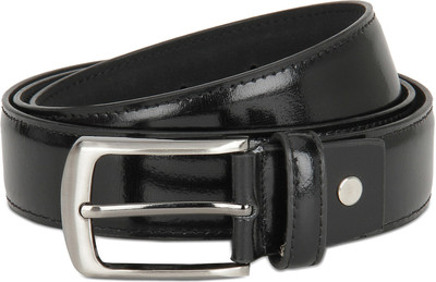 

Woods Men Formal Black Genuine Leather Belt