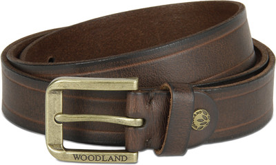 

Woodland Men Casual Brown Genuine Leather Belt