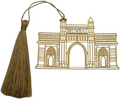 

Skywalk Art & Craft Gateway Of India Mumbai Metal Bookmark Bookmark Bookmark(Gateway Of India Mumbai Metal Bookmark, Gold)