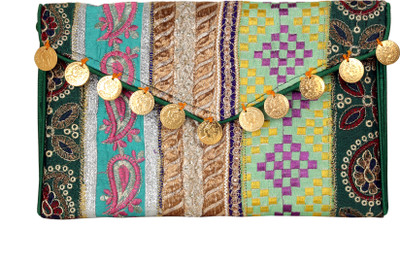 

SUVASANA Party Multicolor Clutch