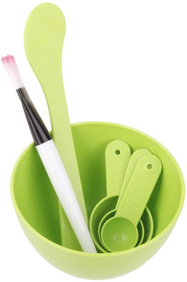 

Gugzy 6 in 1 Mixing Bowl Brush Spoon Stick Makeup Beauty Set For Facial Face Mask Tool(Set of 6)