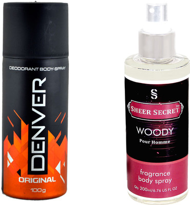 

Denver DEN ORIGINAL with SHEER SECRET WOODY MEN(Set of 2)