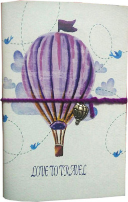 

goonj creations Regular Diary(travelhotairballon, Purple, White)