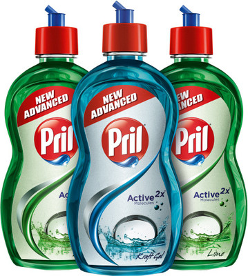 

Pril Dish Cleaning Gel(Lime and Kraft, 1 L)
