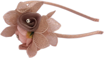 

Loops n knots Floral Hair Band / Head Band ( ha1211 ) Hair Band(Brown)