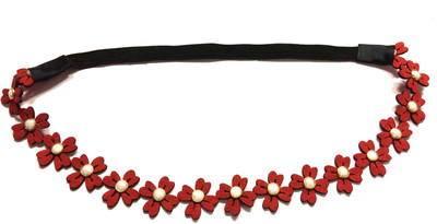 

Loops n knots Stretch Band /Head Band ( ha1194 ) Head Band(Red)