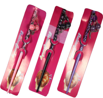 

CraftEra Wooden Stick Hair Pin(Multicolor)