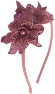 

Loops n knots Floral Hair Band / Head Band ( ha1205 ) Hair Band(Purple)