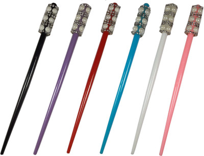 

CraftEra Plastic Stick Hair Pin(Multicolor)