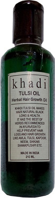 

khadikhazana Tulsi oil 210ml Hair Oil(210 ml)