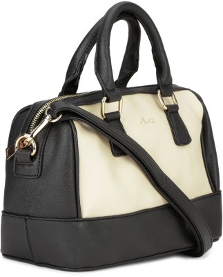 

Miss CL By Carlton London Hand-held Bag(Black, Beige), Beige;black