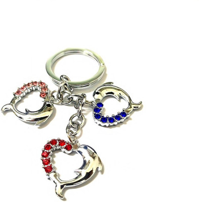 

Niteo Dolphin Fish Heart Shape Key Chain