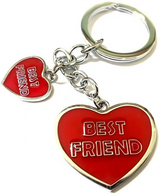 

Niteo Best Friend Love Heart Shape Key Chain