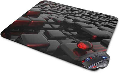 

Mugs4You Abstract BlackBox 3D design Mousepad for Computer, PC, Laptop Mousepad(Multicolor)