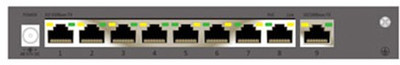 

Cp Plus 9 Port Fast Ethernet switch with 8 POE (CP-TNW-HP8H1-12) Network Switch(Grey)