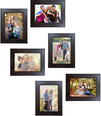 

Trends on Wall Acrylic Photo Frame(Brown, 6 Photos)