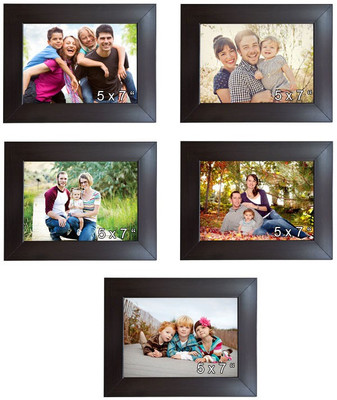 

Trends on Wall Acrylic Photo Frame(Brown, 5 Photos)