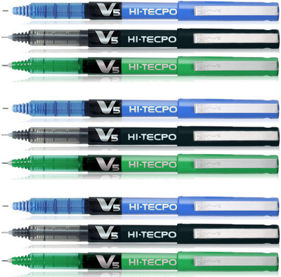 

Pilot V5 Roller Ball Pen(Pack of 9)