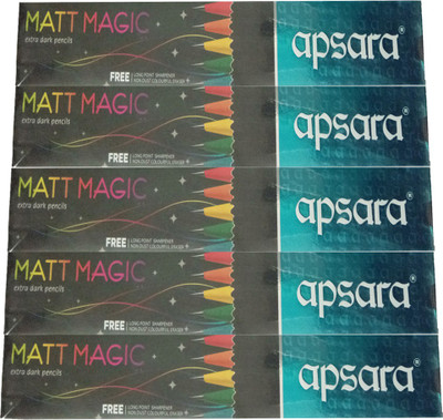 

Apsara PENCIL Pencil(Set of 10, Black)
