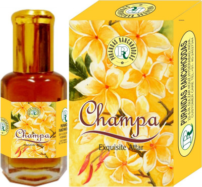 

Purandas Ranchhoddas PRS Champa Attar EDP - 10 ml(For Men)