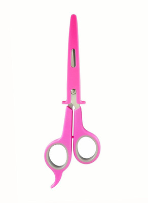 

Majik Hairs Scissors / hair Cut Scissors / Hair Cutting Scissors With Cap / Hair Cut Scissors Professional Salon & Home Use Scissors(Set of 1, Pink)