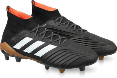 

ADIDAS PREDATOR 18.1 FG Football Shoes For Men(Black, Cblack/ftwwht/solred