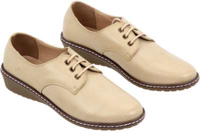 Lavie Casual Shoes For Women(Beige, Cream