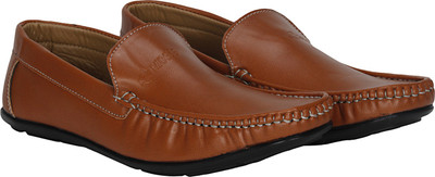Emosis Posh Loafers For Men(Brown, Tan