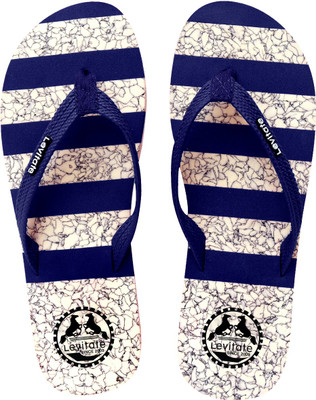 

Levitate Flip Flops, Cream navy