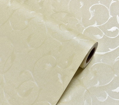 

WolTop  PVC Wallpaper Sticker(Pack of 1, Beige