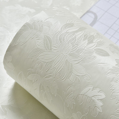 WolTop  PVC Wallpaper Sticker(Pack of 1, White