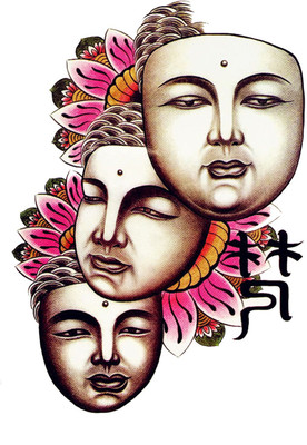 

Savii Arm Hand Wrist Tattoo(Mask Design)