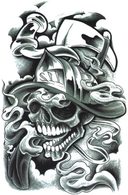 

Savii Arm Hand Wrist Tattoo(Skull Design)