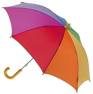 

Hunting Hobby Multi Coloured Rainbow U Shaped Umbrella For School Going Kids Umbrella(Multicolor)