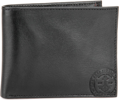 

Tommy Hilfiger Men Black Genuine Leather Wallet(10 Card Slots)