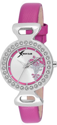 Rich Club RC-5525 Hot~Rox Pink Analogue Watch  - For Girls   Watches  (Rich Club)